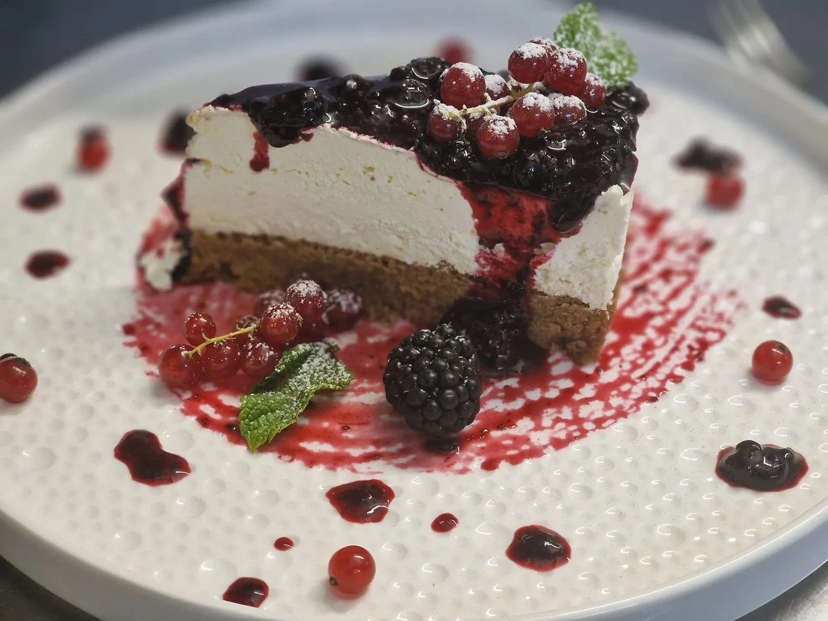 Cheesecake ai frutti di bosco